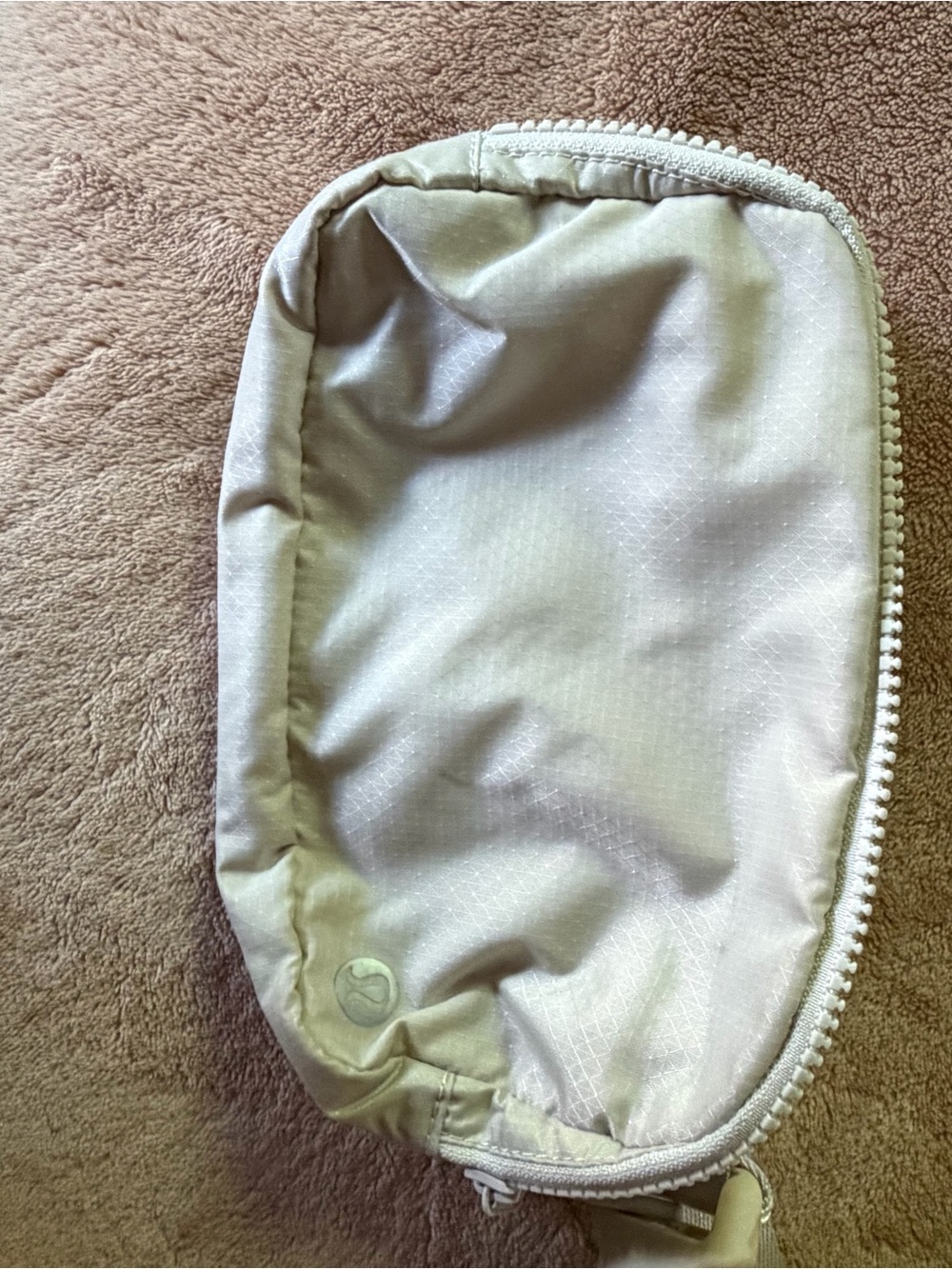 Lululemon Cream Belt Bag